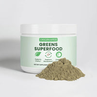 Greens Superfood – Nutrient-Dense Superfood Blend with Barley Grass, Spirulina, Green Tea & Antioxidant Fruits Origin Apex