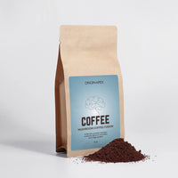 Mushroom Coffee Fusion 4oz: Lion's Mane & Chaga, Dark Roast, Nootropic Blend, Ground Coffee Origin Apex