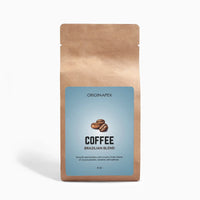 Brazilian Blend 4oz: Single-Origin Arabica, Cocoa, Caramel, Walnut Notes, Whole Beans Origin Apex