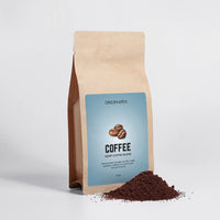 Hemp Coffee Blend 4oz: Medium Roast, Hemp Protein, Nutty & Earthy, Ground Coffee Origin Apex