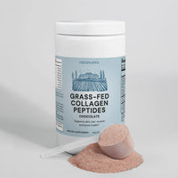 Grass-Fed Collagen Peptides Powder (Chocolate) - Supports Skin, Hair, Nails, Joints & Bones with Types 1 & 3 Collagen Origin Apex
