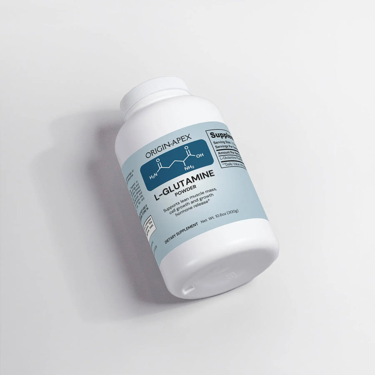 L-Glutamine Powder– Muscle Recovery, Immune & Gut Support for Peak Performance Origin Apex