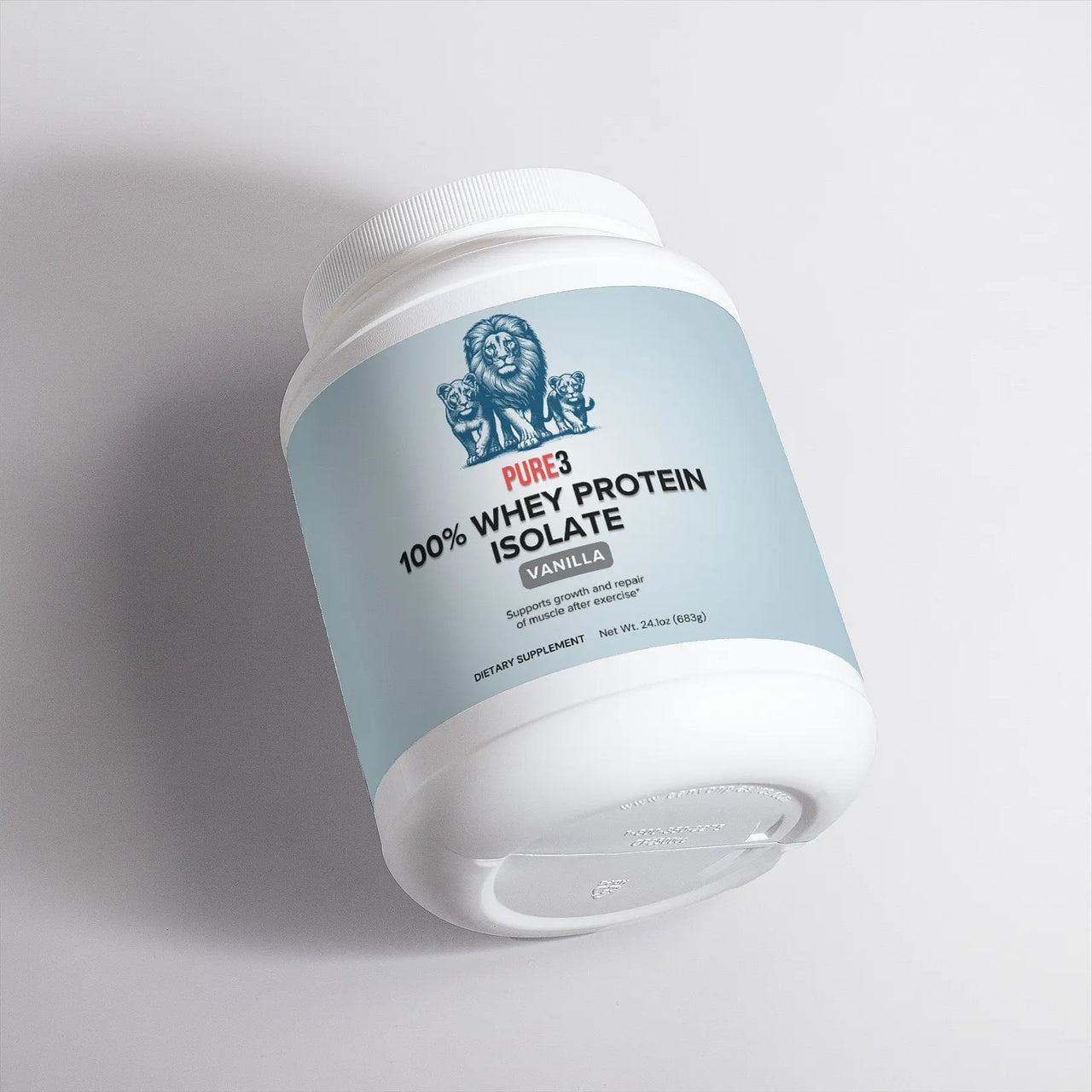 Pure3 100% Whey Protein Isolate (Vanilla) – Premium Protein for Muscle Growth & Recovery Origin Apex