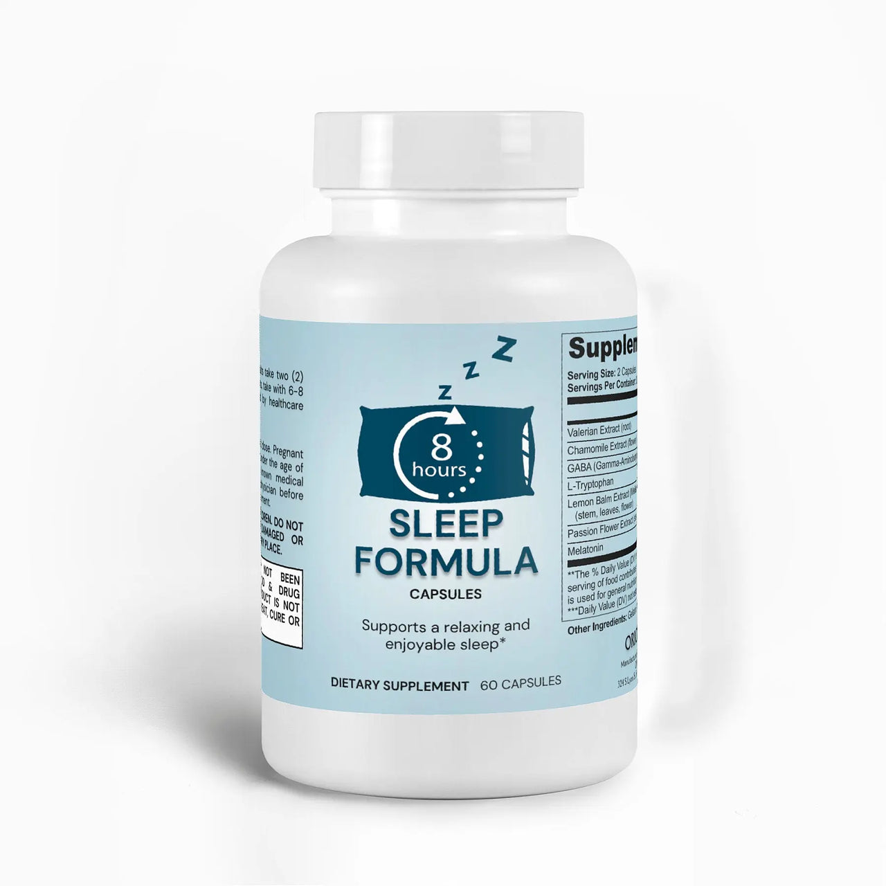 Sleep Formula – Valerian, Chamomile, GABA & Melatonin for Restful Sleep Origin Apex