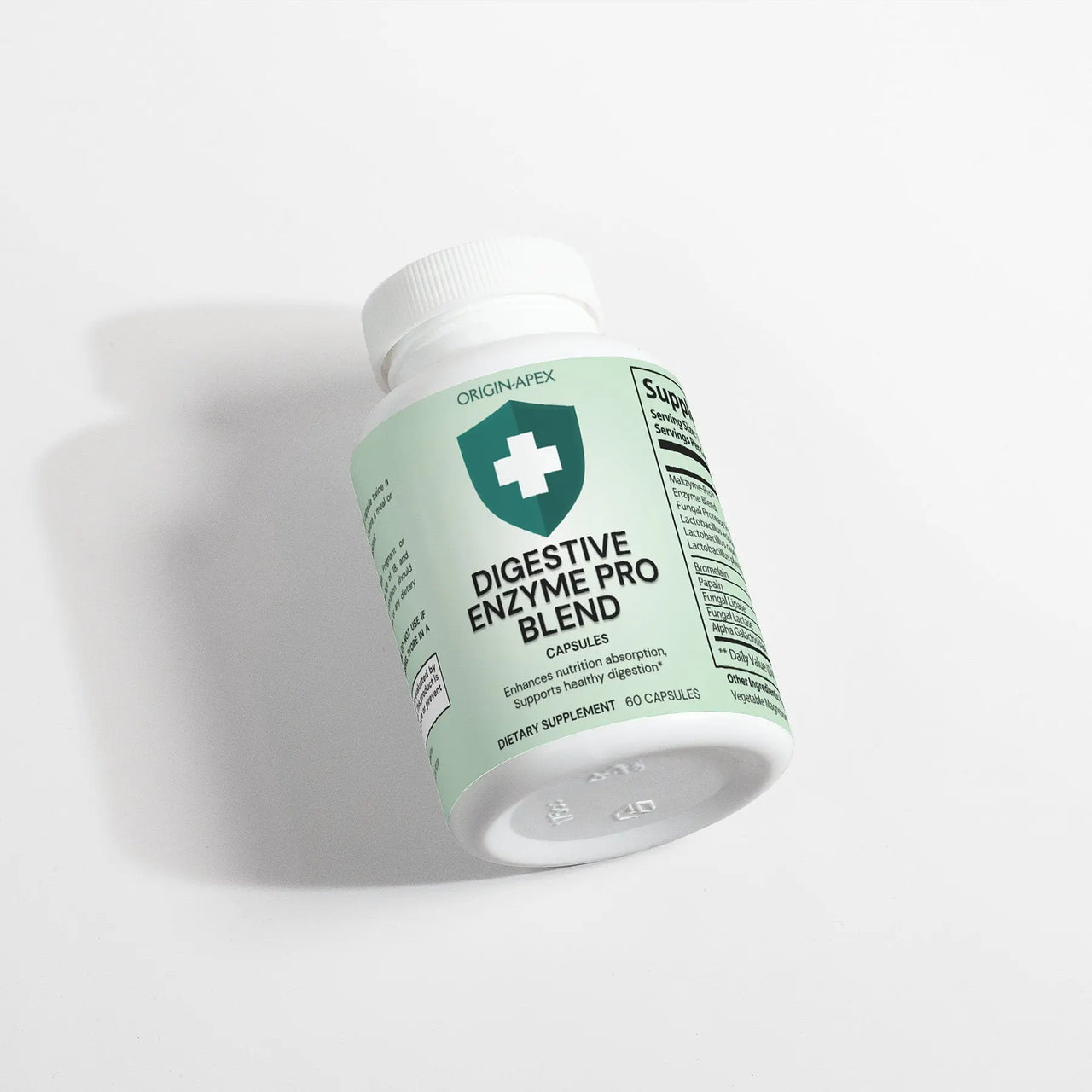 Digestive Enzyme Pro Blend – Break Down Proteins, Fats, & Carbs for Optimal Digestion Origin Apex