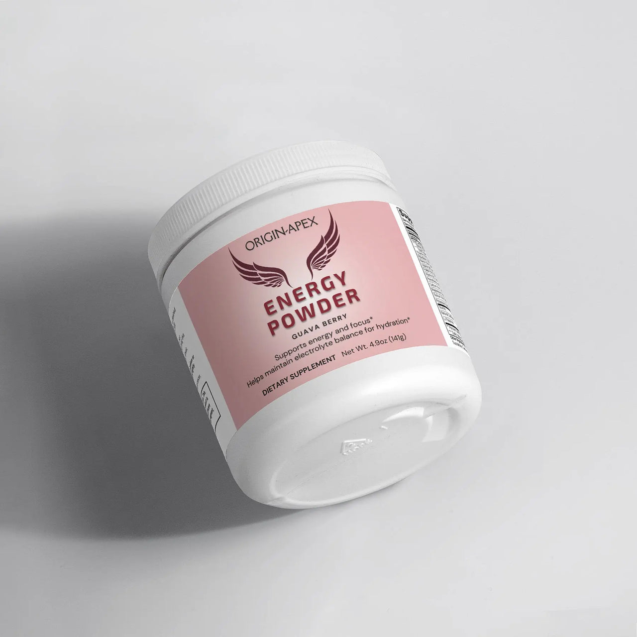 Energy Powder (Guava Berry) – Sustained Energy & Focus with Caffeine + L-Theanine Origin Apex