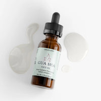 Gua Sha Face Oil – Botanical Elixir, exhibiting elixir