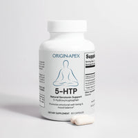 5-HTP Mood Support, Front with Capsules