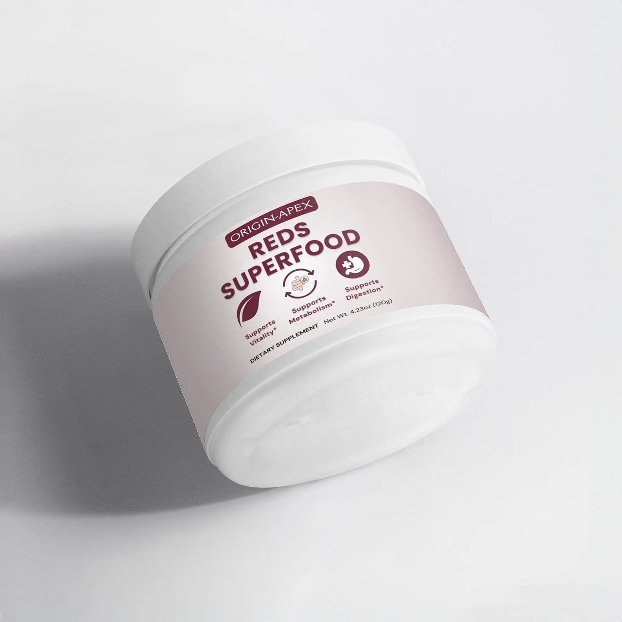 Reds Superfood Powder - Side View