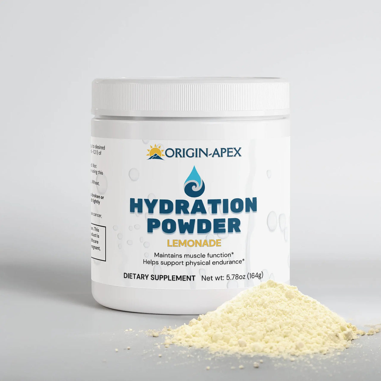 Hydration Formula, Lemonade Flavor, Powder View
