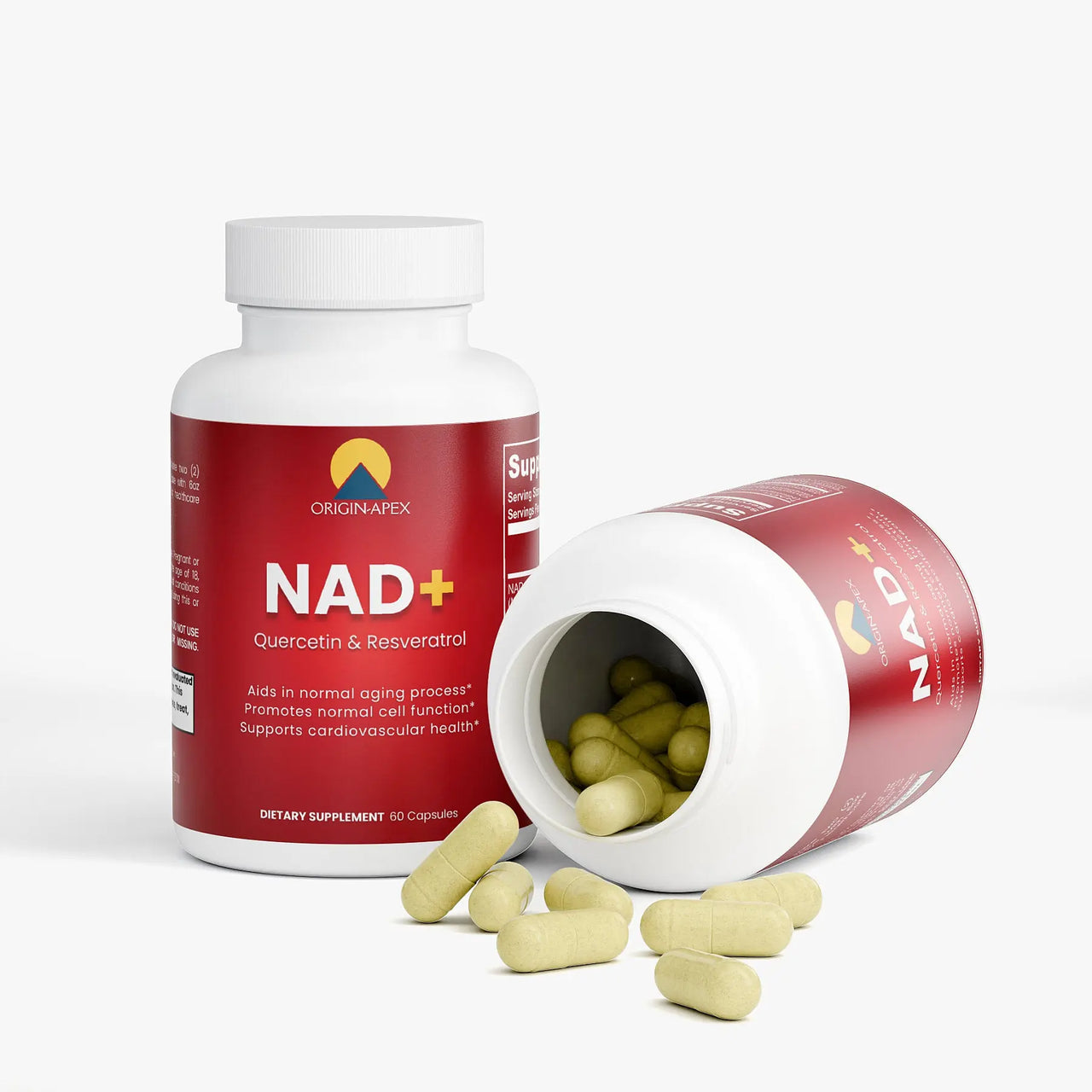 NAD+ with Quercetin & Resveratrol – Cellular Energy & Longevity Support Origin Apex