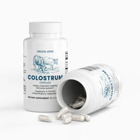 Colostrum Capsules (500mg, 30% IgG) – Immune Defense, Gut Health & Muscle Recovery Support Origin Apex
