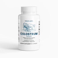 Colostrum Capsules (500mg, 30% IgG) – Immune Defense, Gut Health & Muscle Recovery Support Origin Apex