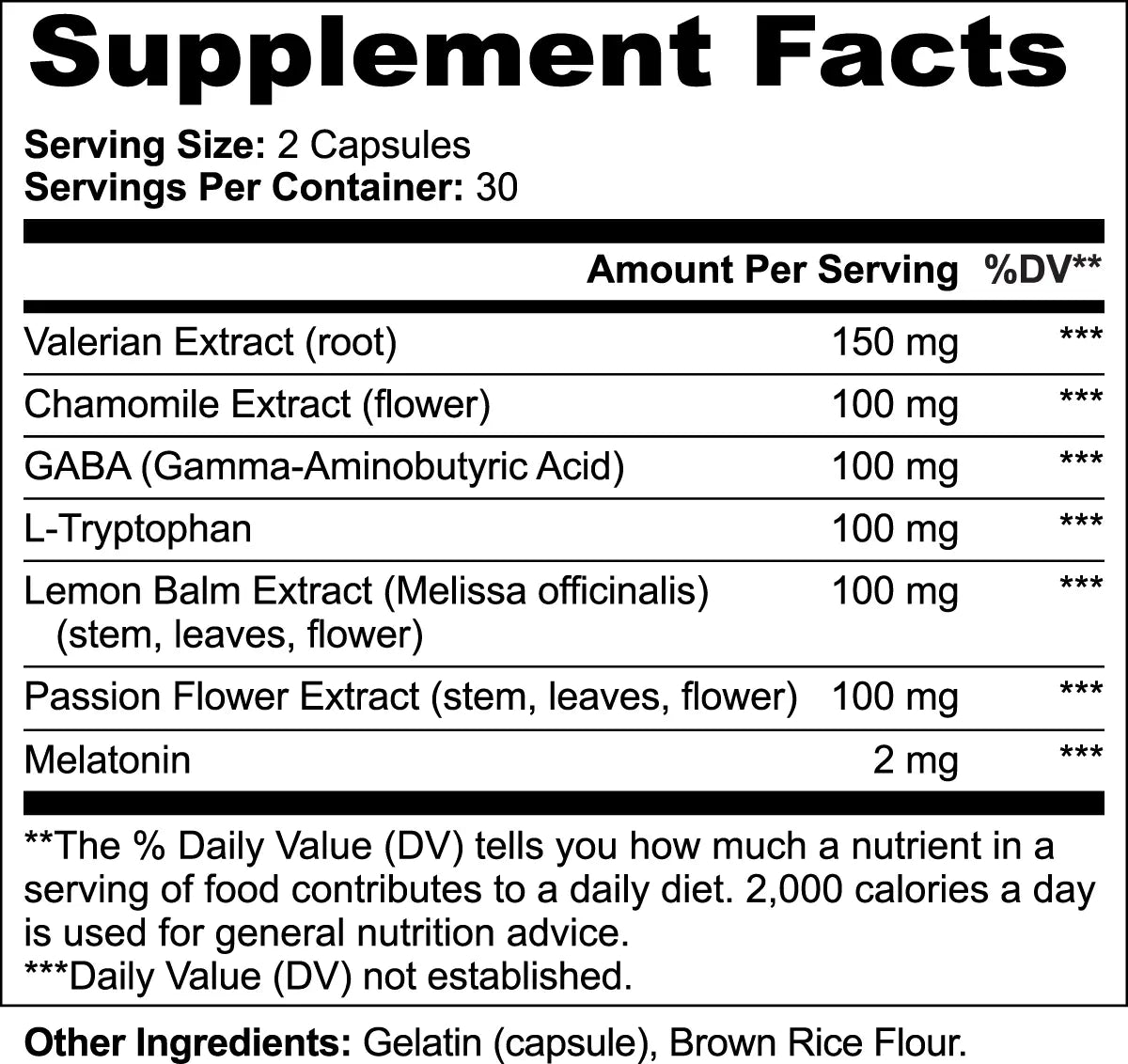 Sleep Formula – Valerian, Chamomile, GABA & Melatonin for Restful Sleep Origin Apex
