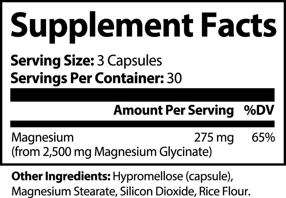 Magnesium Glycinate: Highly Bioavailable for Sleep, Stress Relief & Overall Wellbeing - Address Common Deficiencies Origin Apex