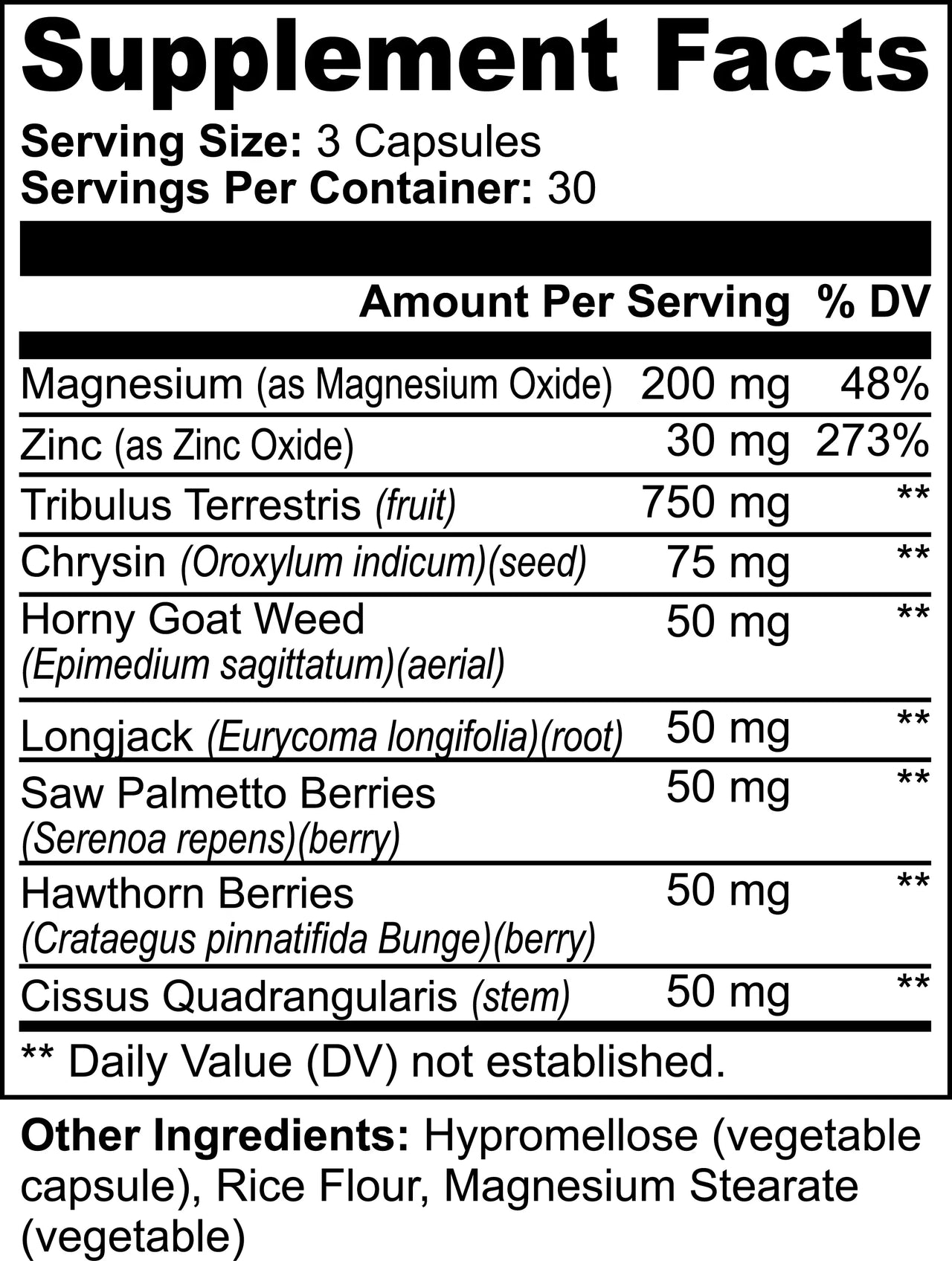 Alpha Energy - Men’s Vitality Supplement with Zinc, Tribulus & More for Muscle, Heart & Bone Health Origin Apex
